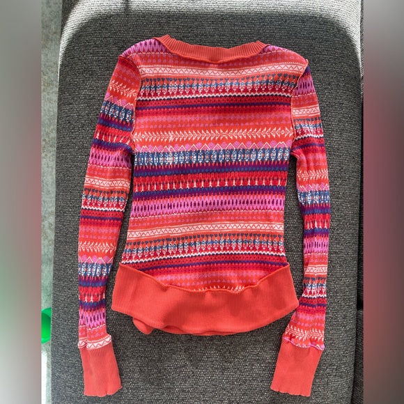 Free People Rally Printed Layer, size M, fired up combo - Picture 6 of 6